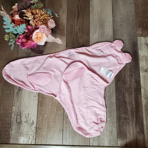 SwaddleMe Size SM/MED 7-14 lbs Pink Sleep Sack 100% Cotton - Picture 10 of 13